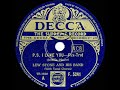 1934 Lew Stone - P.S. I Love You (Alan Kane, vocal)