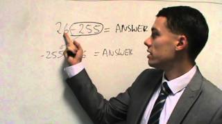 Adding and Subtracting Negative Numbers Part 2