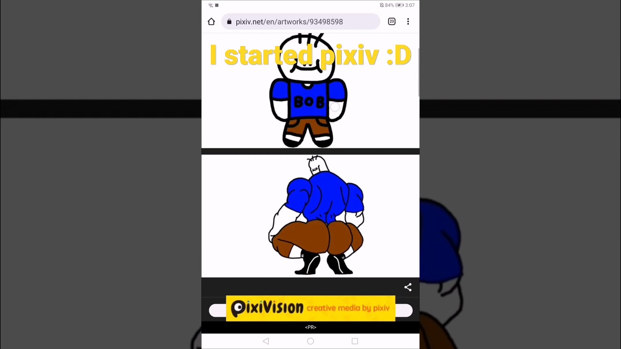 I started pixiv :D