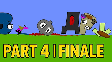 Russian Alphabet Lore Battle Part 4 | The Final Showdown (Algodoo)