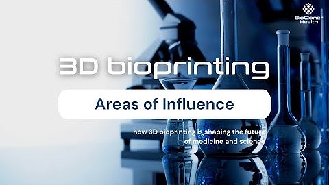 BioCloner Health: 3D Bioprinting - Areas of Influence