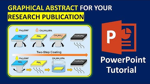 Graphical Abstract Design For Manuscript
