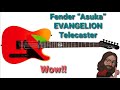 Fender, "Asuka" Evangelion Telecaster