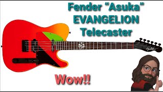 Fender, "Asuka" Evangelion Telecaster