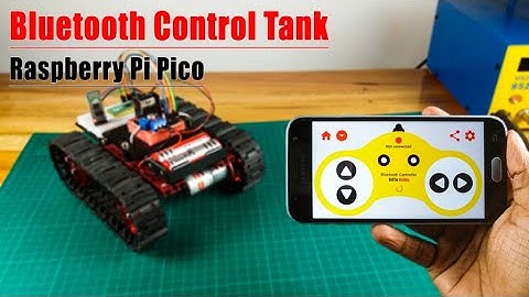 How to make a Bluetooth control tank with Raspberry Pi Pico board | Raspberry Pi Pico projects