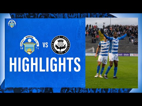 Morton Partick Thistle Goals And Highlights