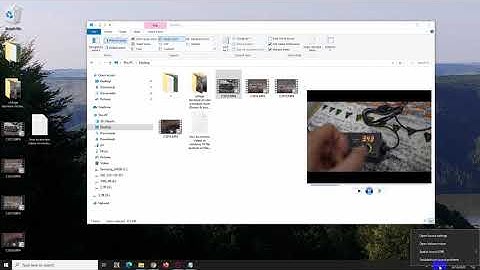 How to Preview files Without Opening, Rename video While Playing? (Windows 10 File Explorer)