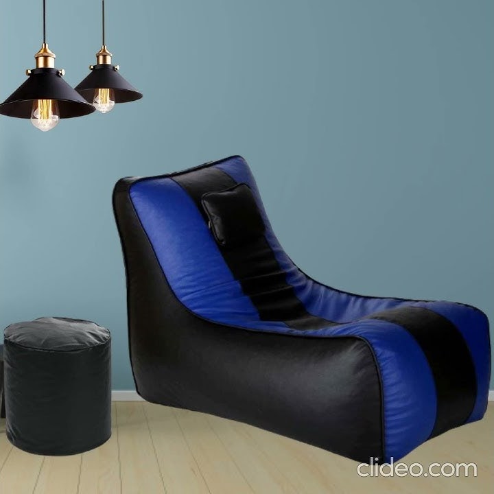 Lounger bean bag cover video