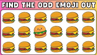 HOW SHARP ARE YOUR EYES | Find The Odd Emoji | Emoji Puzzle | Hard Puzzles | Party Games
