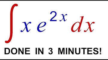 integral of xe^(2x), neatly typed in 3 minutes