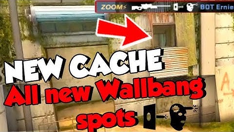 NEW CACHE ALL WALLBANGS SPOTS [ 2022 ] FREE KILLS CSGO
