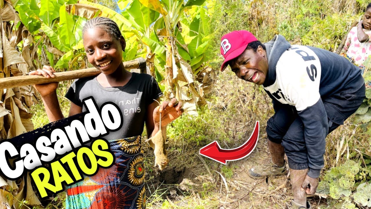 EU E A MINHA ESPOSA CAÇANDO RATO 🐁 E NÓS DÊMOS MAL🤕🤒😷