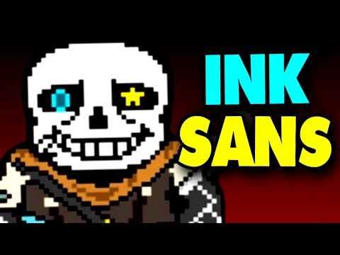 Ink sans pixel art