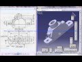 Catia V5 Tutorial|How to Read & Create 3d Models from 2d Drawings P1|Improve 2d drawing read skill