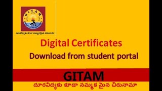 Digital Certificates - CDL - GITAM screenshot 5
