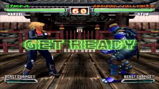 Bloody Roar Extreme Shina Arcade Max Difficulty