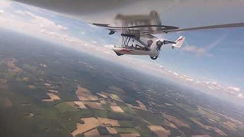 Swift Light PAS - 2020-08-15 - Flight Romorantin to Aubigny and return