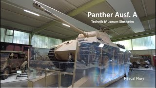 Panther Ausf. A on display in the Technik Museum Sinsheim, Germany.