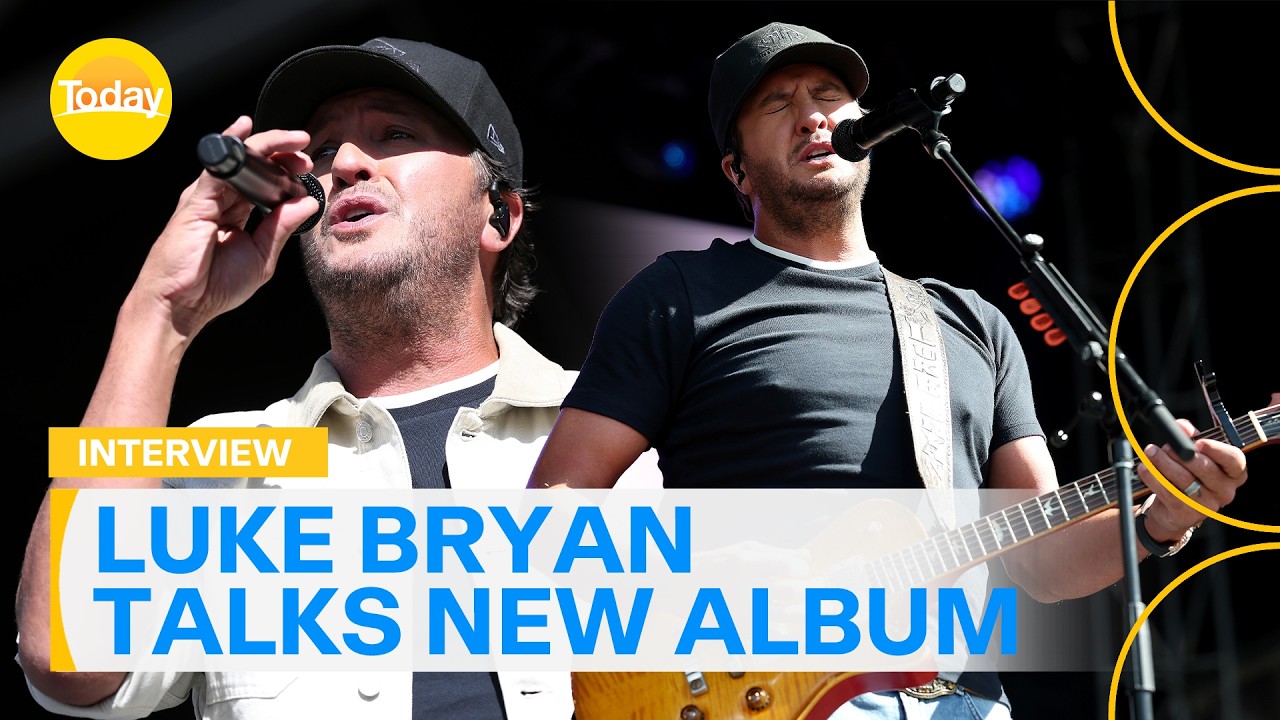 Country music powerhouse Luke Bryan talks new album ‘Signs’ | Today Show Australia