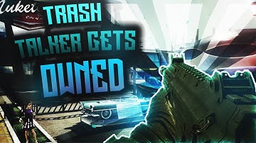 Call Of Duty black ops 2  1v1 "Trash talker" get owned (Bo2) HD