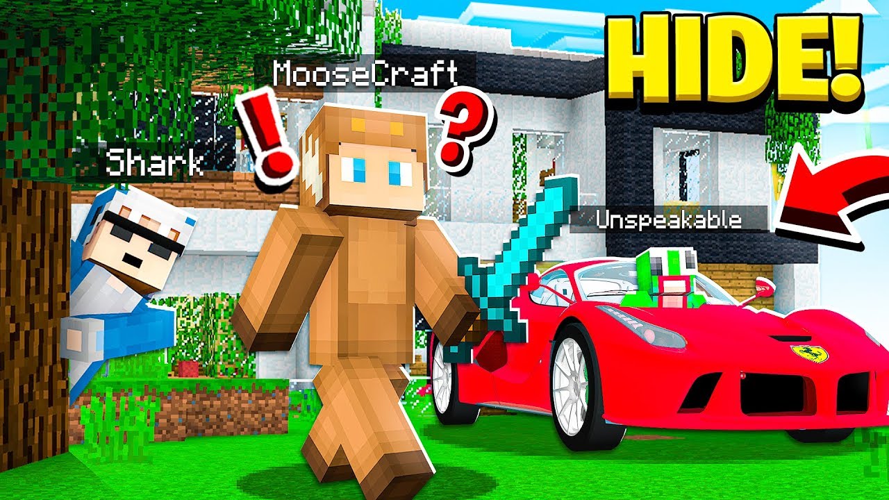 moosecraft minecraft hide and seek