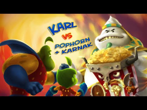 KARL Vs POPHORN KARNAK Full Episodes Cartoons For Kids Karl Official 
