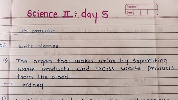 science part 2 day 5, 10th class setu abhyaskram ( Bridge course)