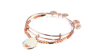 Alex and Ani Color Infusion The Ocean Made Me Salty Set of 2 Bangles SKU 9266846