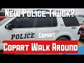 Copart Walk Around. NEW POLICE TRUCK?