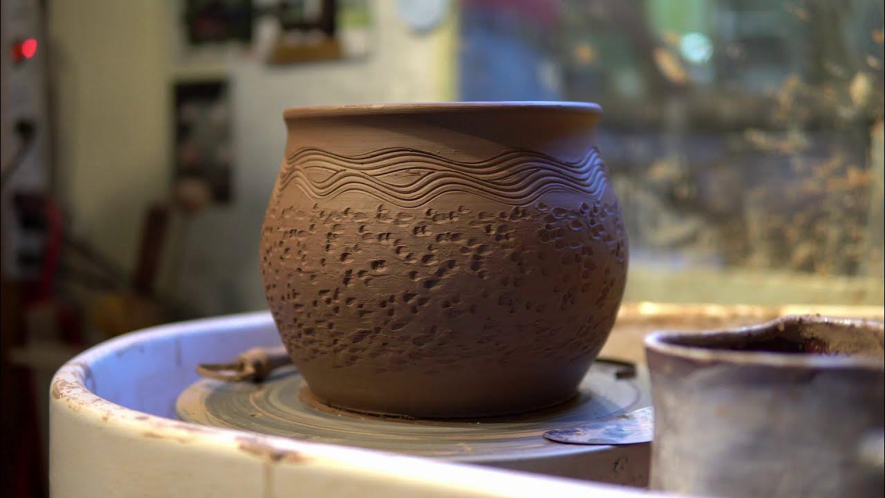 Fundy Mud Pottery, gathering Mud to make Pottery Clay - YouTube