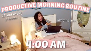 Download Lagu *ANOTHER* INSANELY PRODUCTIVE 4AM MORNING ROUTINE?! ~ a 22 year old post grad living at home edition MP3 Download Lagu *ANOTHER* INSANELY PRODUCTIVE 4AM MORNING ROUTINE?! ~ a 22 year old post grad living at home edition MP3