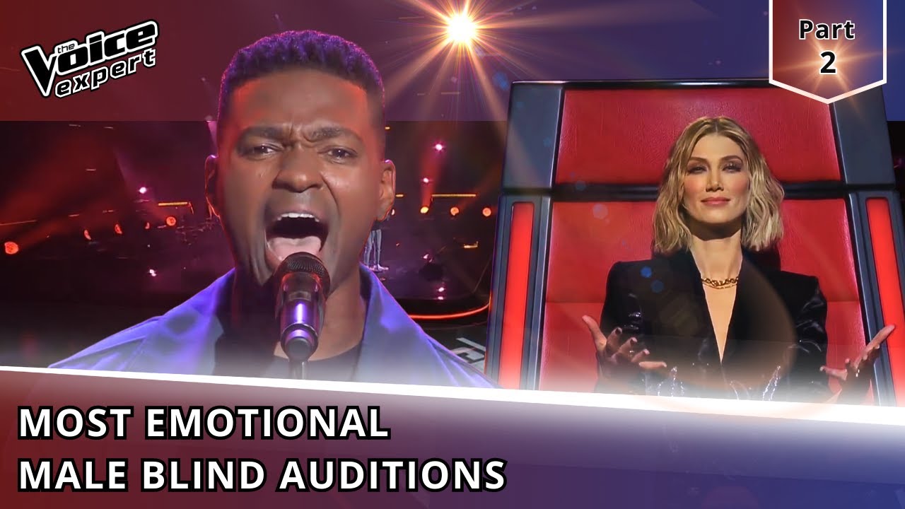 Most Emotional Male Blind Auditions on The Voice Part 2 YouTube