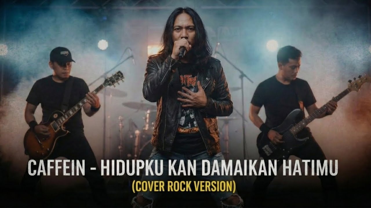 CAFFEIN - HIDUPKU KAN DAMAIKAN HATIMU  |  COVER ROCK VERSION