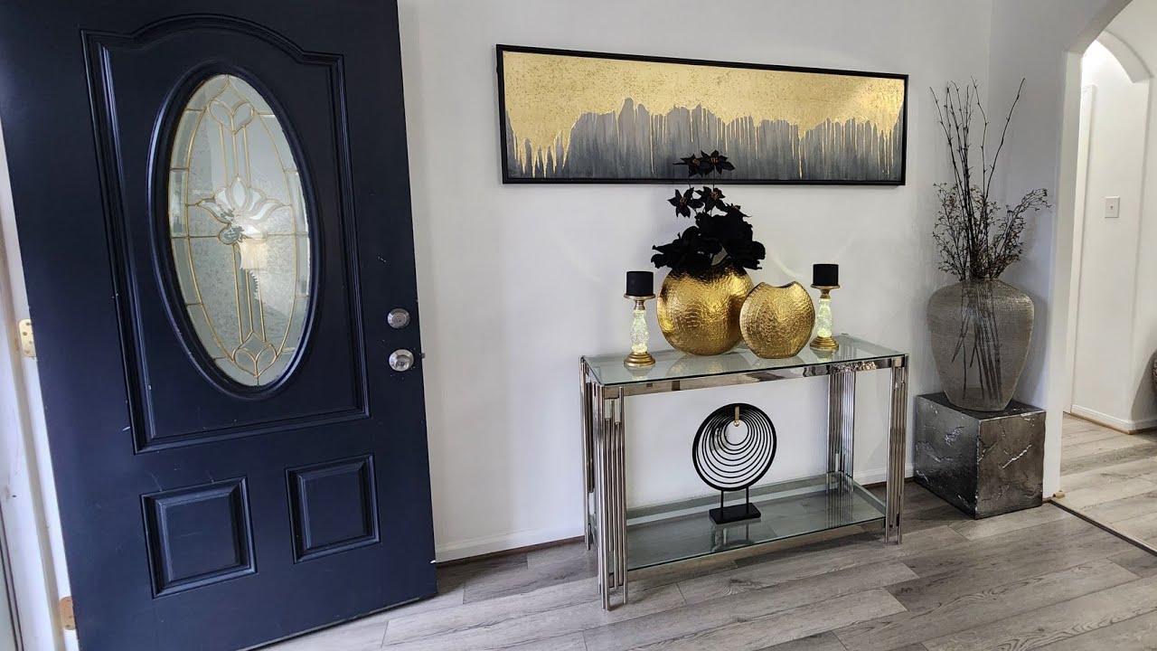 Glam Entryway Styling Ideas