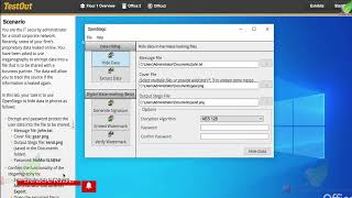 Security Pro Lab 7.1.11 Hide Files with OpenStego TestOut
