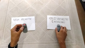 Programming New CAME Remote Control