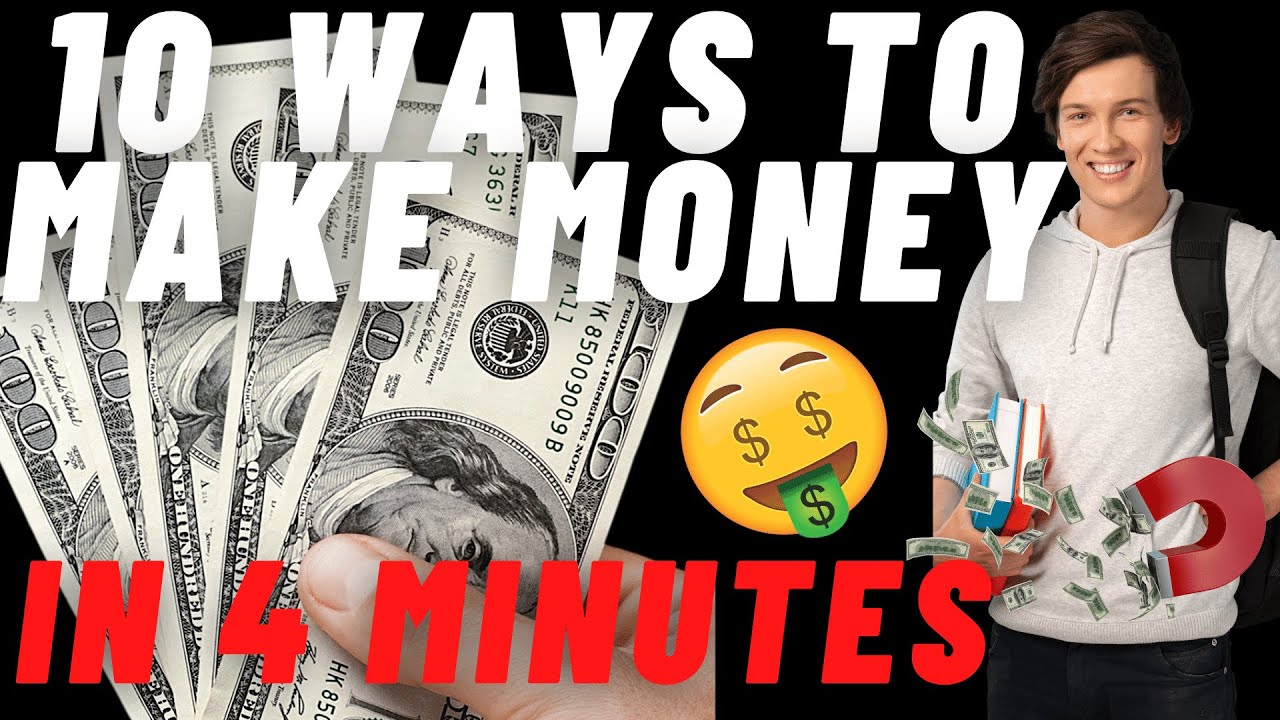  how can i make money fast 