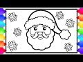 Easy Coloring Pages For Christmas