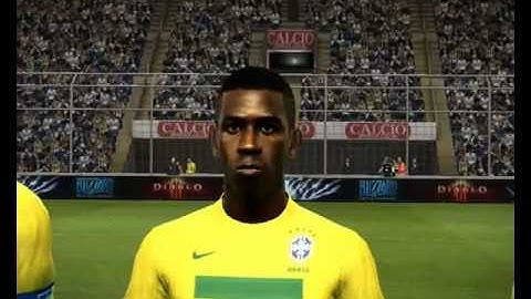 PES 2012 Patch 2.7 Brazil VS Scotland full Match
