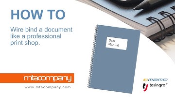 How to Wire Bind with Tosingraf Rizac Wire 3:1