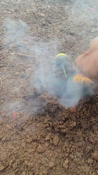 Small smoke bombs, firecrackers and fireworks, childhood memories