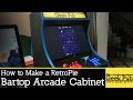 Build a RetroPie Bartop Arcade Cabinet with a Raspberry Pi