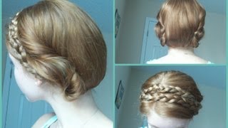 Faux Bob with Thick Braided Headband for Long Hair @ChloeGillian