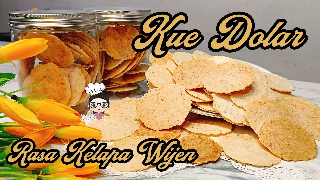 Resep Kue Dollar Super Renyah & Krenyes | Cocok Untuk Isian Toples Hari Raya