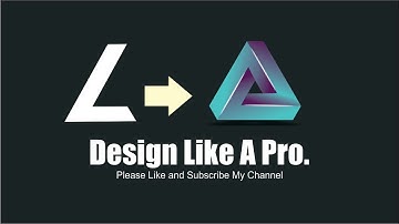 How to make 3d triangle in coreldraw | coreldraw Tutorial | by Zee Graphics