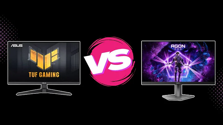Asus TUF Gaming VG249QE5A vs AOC AGON Pro AG246FK6 || Full Monitor Comparision