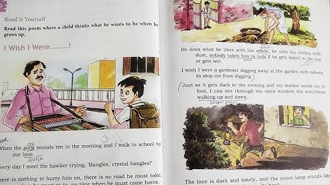 🤔🤗#DAV#class5english#I Wish I Were poem|reading,stanzas based q/a#My english reader|video84