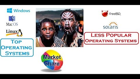 Top Operating Systems for Computer and Laptop, their Market Share ! Less Popular and Underrated OS