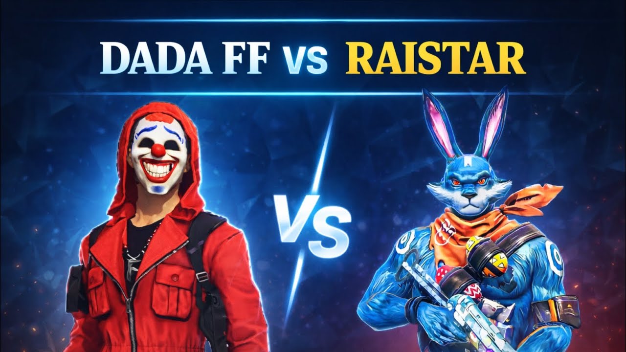 Dada FF game play 💥Epic Free Fire Gameplay vs Raistar 😱 ||