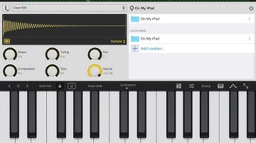 Add your own drum samples to Garage Band on iOS using Sitala